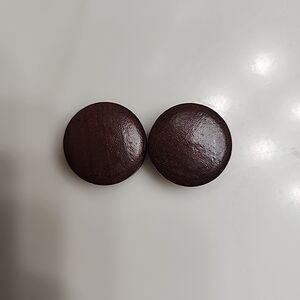 24mm 15/16" Wood Plugs Ear Saddle Flare Tunnel Jewelry Stretch Gauges